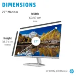 HP M27fq QHD Monitor computer monitor