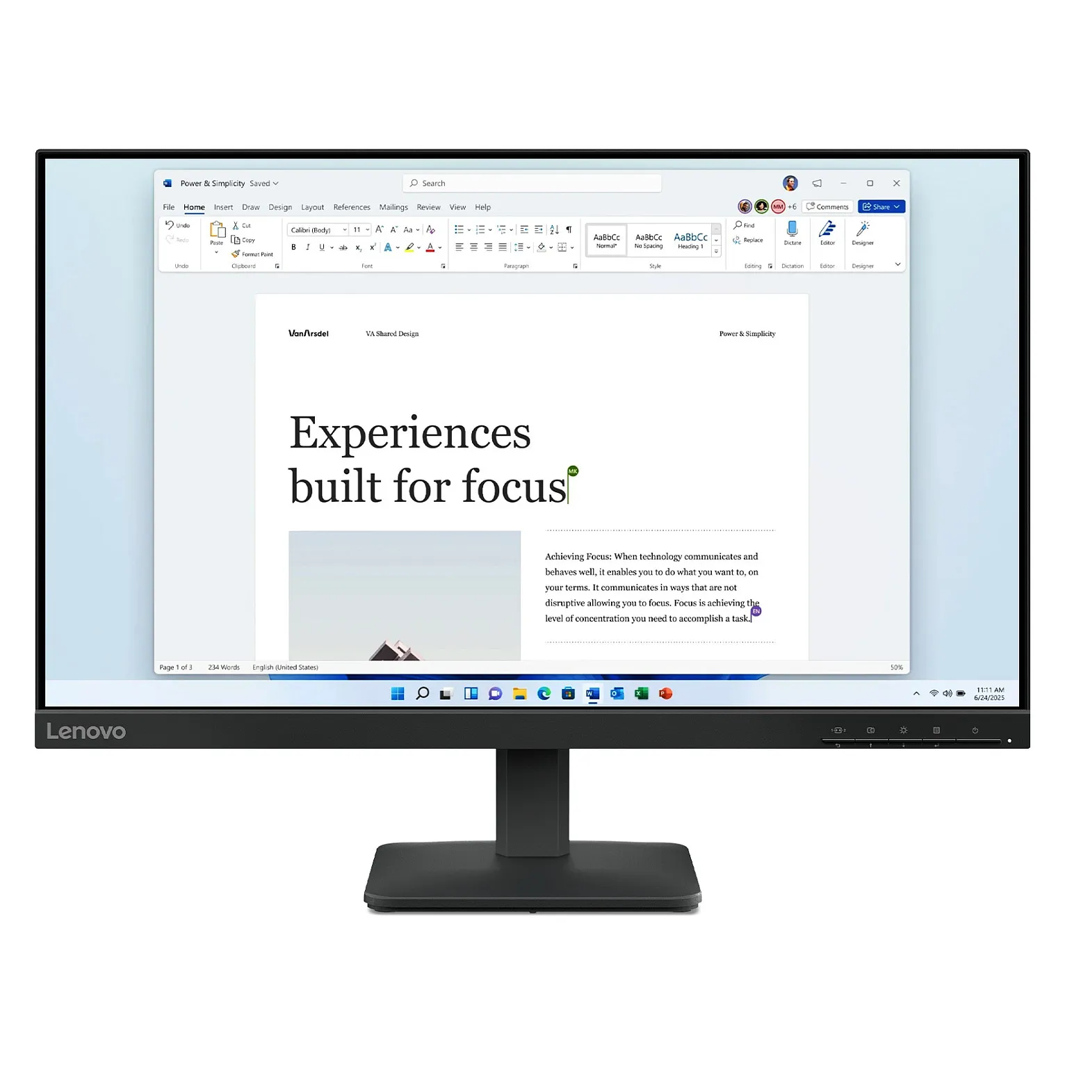 Lenovo L24-4e computer monitor Lenovo L24-4e computer monitor