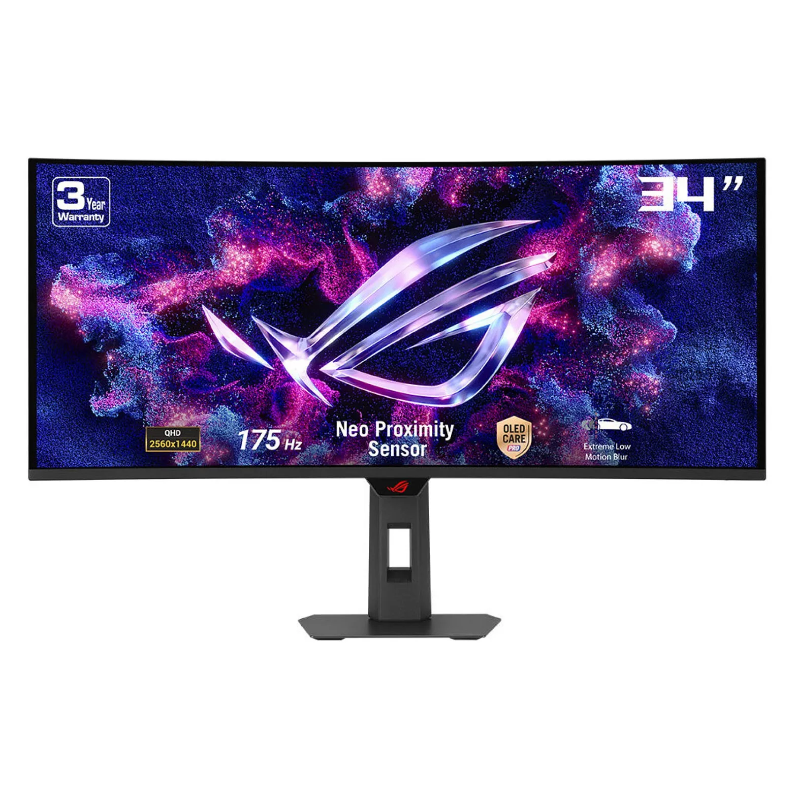 ASUS ROG Strix OLED XG34WCDG computer monitor ASUS ROG Strix OLED XG34WCDG computer monitor