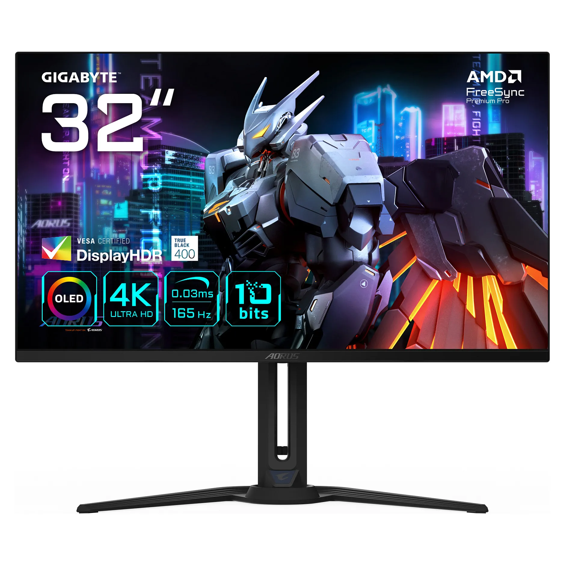 GIGABYTE AORUS FO32U EK computer monitor GIGABYTE AORUS FO32U EK computer monitor