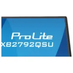 Monitorius iiyama ProLite XB2792QSU-B1, matinis ekranas ir šoninis vaizdas