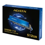 SSD diskas ADATA LEGEND 710 (ALEG-710-512GCS), vaizdas 8