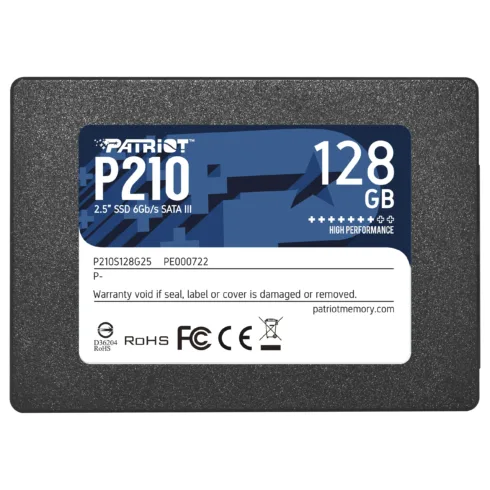 SSD diskas Patriot Memory P210 (P210S128G25)