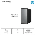 Stacionarus kompiuteris HP OmniDesk Desktop M02-0452ng i5-14400 16GB/512GB SSD Windows 11 (C5JS4EA#ABD), vaizdas 10