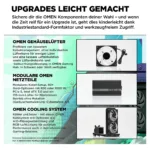 Stacionarus kompiuteris HP OMEN 35L GT16-0479ng Gaming PC Core Ultra 7 265F 32GB/1TB SSD RTX 5070Ti (BX8C2EA#ABD), vaizdas 7