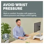Pelės kilimėlis Fellowes 100142571 wrist rest, vaizdas 2