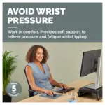 Pelės kilimėlis Fellowes 100142572 wrist rest, vaizdas 2