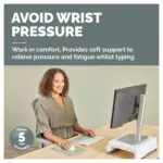 Pelės kilimėlis Fellowes 100142573 wrist rest, vaizdas 2
