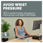 Pelės kilimėlis Fellowes Breyta wrist rest (100142577), vaizdas 2