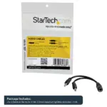 Garso kabelis StarTech.com MUYHSFMM, vaizdas 7