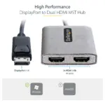 Vaizdo adapteris StarTech.com MST14DP122HD, vaizdas 12