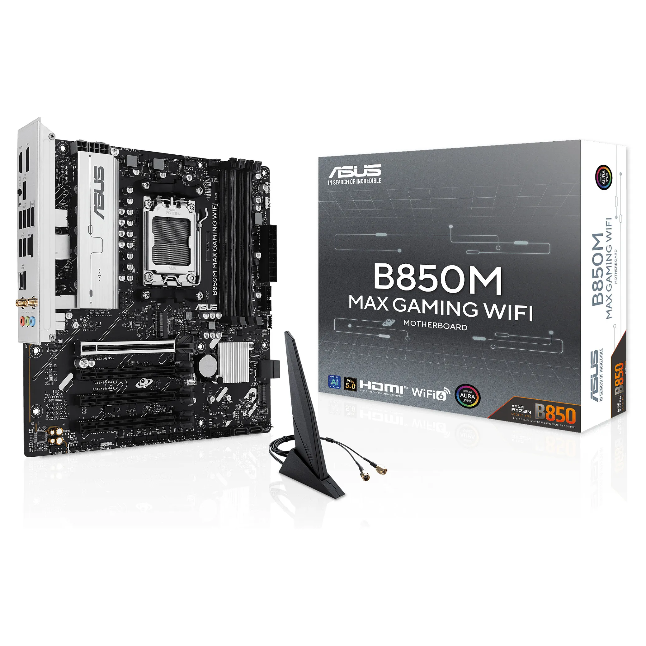 ASUS B850M MAX GAMING WIFI ASUS B850M MAX GAMING WIFI
