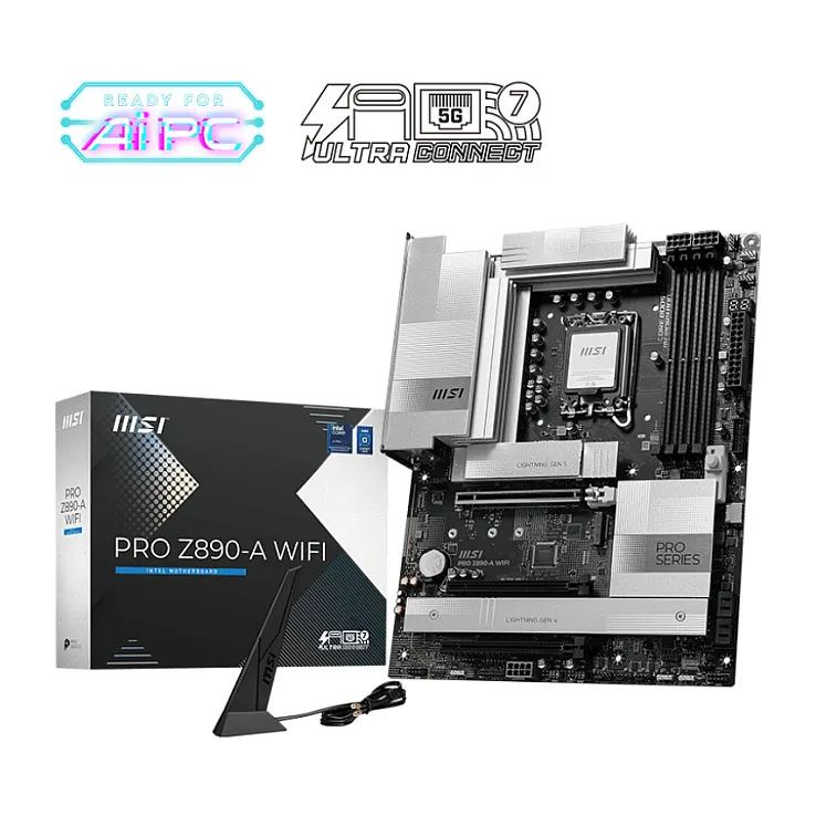 MSI PRO Z890-A WIFI motherboard MSI PRO Z890-A WIFI motherboard
