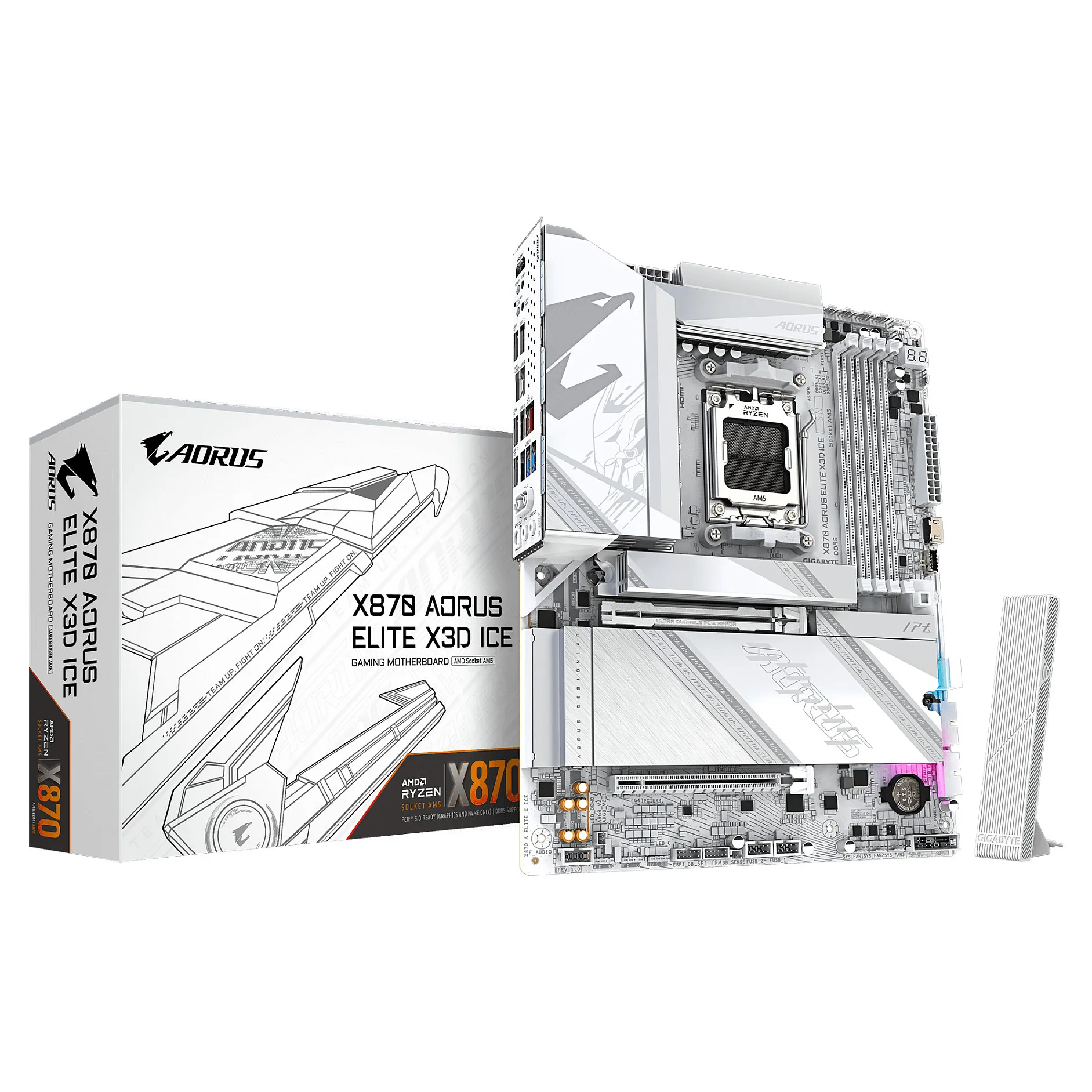 GIGABYTE X870 AORUS ELITE X3D ICE GIGABYTE X870 AORUS ELITE X3D ICE