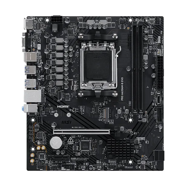 MSI PRO A620AM-B EVO motherboard MSI PRO A620AM-B EVO motherboard