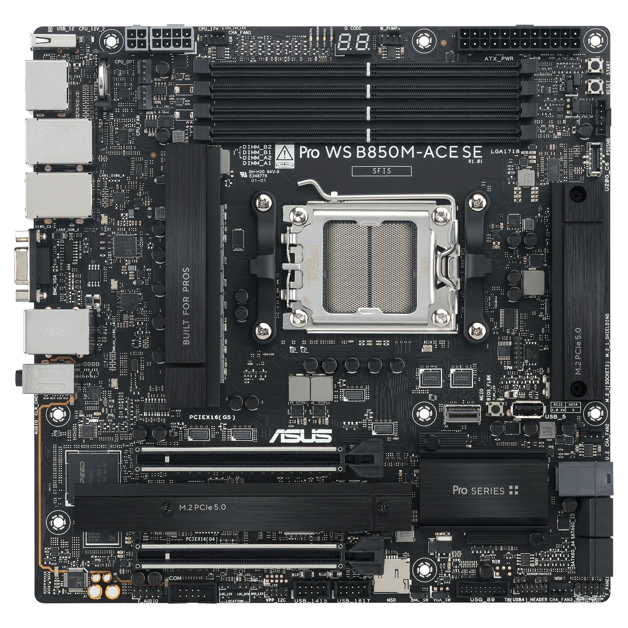 ASUS PRO WS B850M-ACE SE ASUS PRO WS B850M-ACE SE