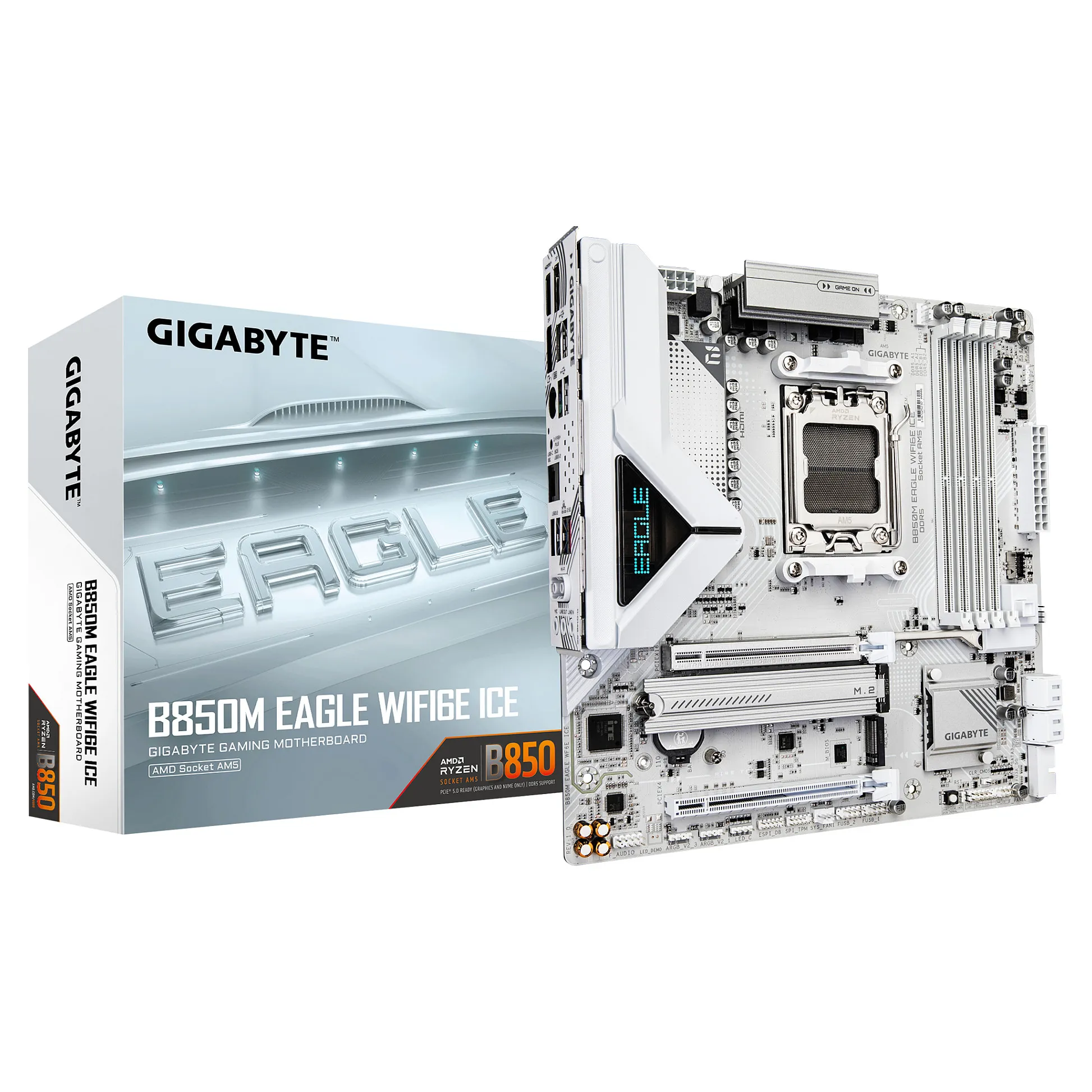 GIGABYTE B850M EAGLE WIFI6E ICE GIGABYTE B850M EAGLE WIFI6E ICE