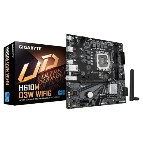 Motininė plokštė GIGABYTE H610M D3W WIFI6