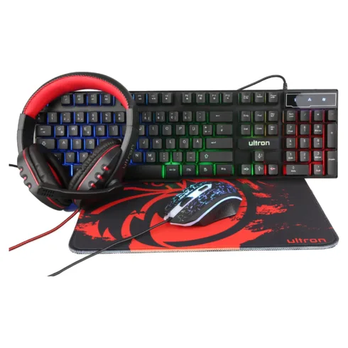 Klaviatūra Ultron HAWK Gaming Set (303150)