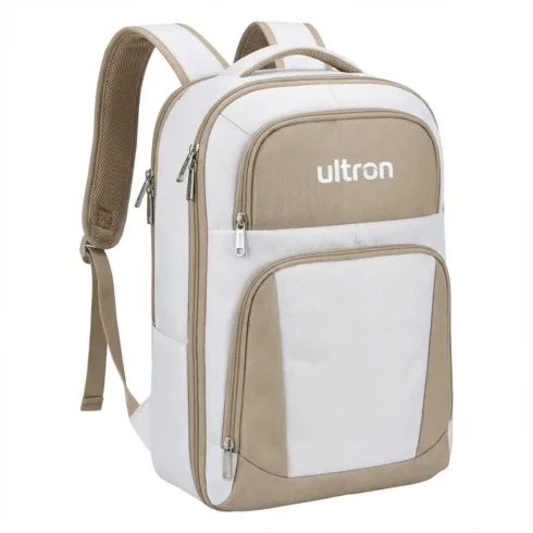 ultron Rucksack NPU 17″,weiss/beige