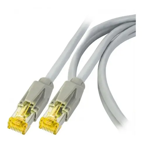 Tinklo kabelis DRAKA Patchkabel Cat.6A (Class EA) S/FTP, UC900 TM31, LSOH, grau, 5 m (21.05.9550)