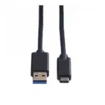 USB kabelis ROLINE USB 3.1 Cable, A-C, M/M 0.5 m (11.02.9010), vaizdas 3