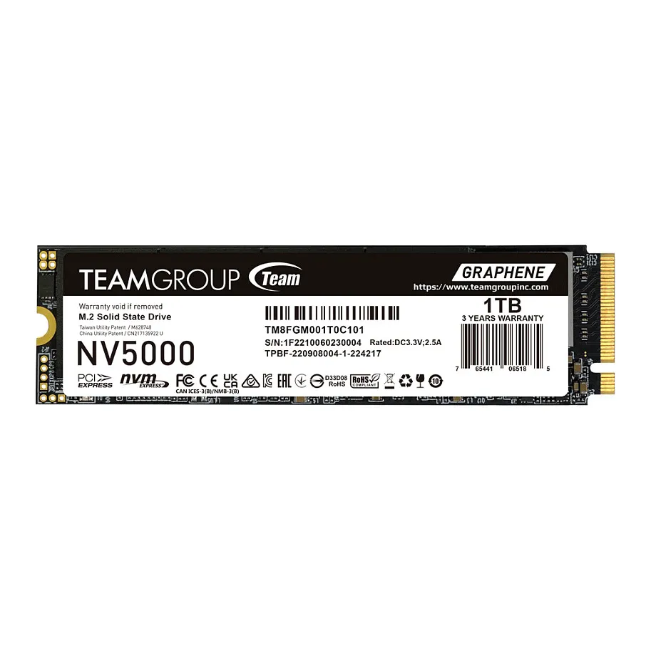 Team Group NV5000 SSD diskas Team Group NV5000 (TM8FGM001T0C101)