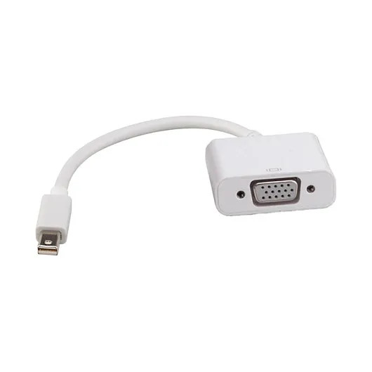 ROLINE Mini DisplayPort-VGA Adapter, v1.2, Mini DP M - VGA F white Vaizdo laidas ar adapteris ROLINE Mini DisplayPort-VGA Adapter, v1.2, Mini DP M - VGA F (12.03.3140), baltos spalvos
