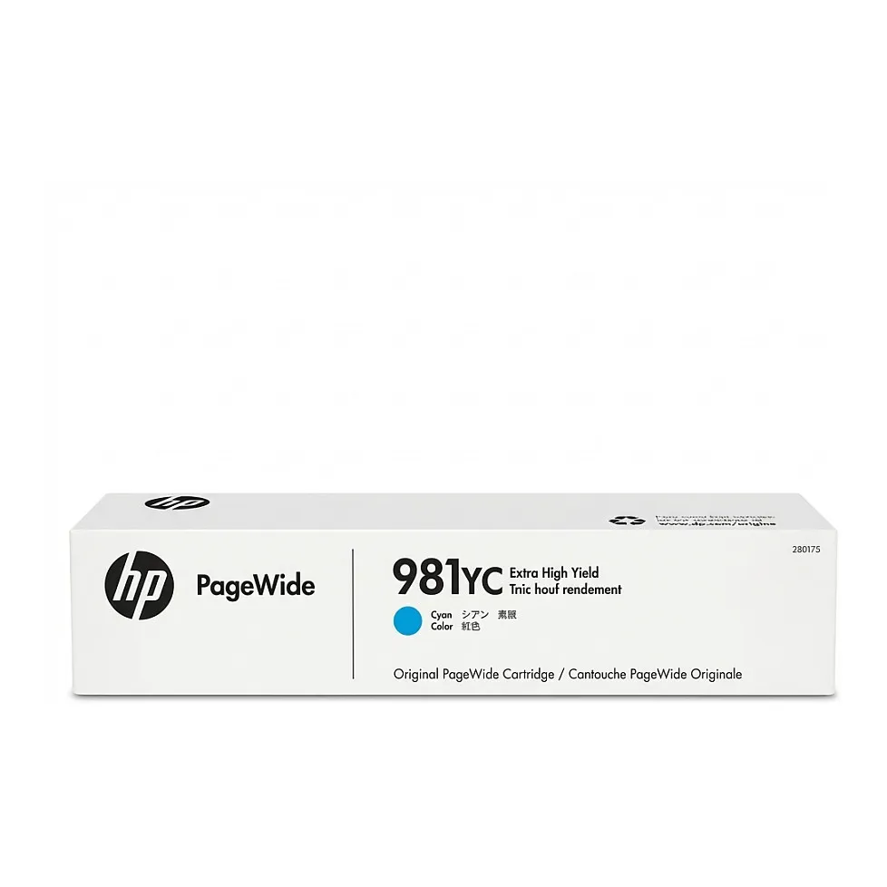 HP INK CARTRIDGE 981Y CYAN HP INK CARTRIDGE 981Y CYAN