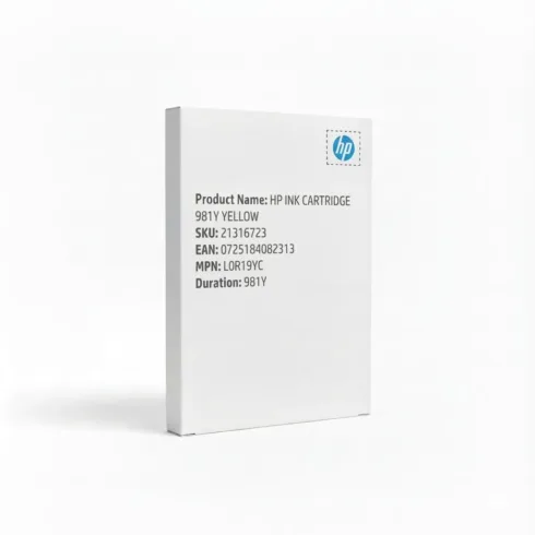 HP INK CARTRIDGE 981Y YELLOW