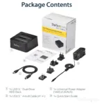 Diskų dokavimo stotelė StarTech.com SDOCK2U313, vaizdas 12