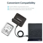 Diskų dokavimo stotelė StarTech.com SDOCK2U313, vaizdas 10