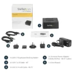 Laikmenų kopijavimo įrenginys StarTech.com SDOCK2U313R, vaizdas 13