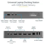Dokavimo stotelė StarTech.com DK30C2DPEPUE, vaizdas 18
