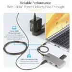 Dokavimo stotelė StarTech.com 103B-USBC-MULTIPORT, vaizdas 11