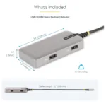 Dokavimo stotelė StarTech.com 103B-USBC-MULTIPORT, vaizdas 13