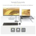 Dokavimo stotelė StarTech.com 103B-USBC-MULTIPORT, vaizdas 8