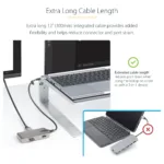 Dokavimo stotelė StarTech.com 103B-USBC-MULTIPORT, vaizdas 10