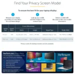 StarTech.com 14G-PRIVACY-SCREEN display privacy filter