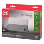 Antena One For All Design Line 360° DVB-T2 1080p Gewebe Antenne white 5G television (SV9436-5G), vaizdas 6