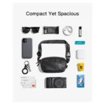 Nešiojamo kompiuterio dėklas Inateck FB01002 waist bag (FB01002_BLACK), vaizdas 11