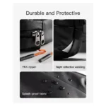 Nešiojamo kompiuterio dėklas Inateck FB01002 waist bag (FB01002_BLACK), vaizdas 9