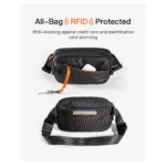 Nešiojamo kompiuterio dėklas Inateck FB01002 waist bag (FB01002_BLACK), vaizdas 10