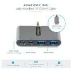 StarTech.com 5G2A2CPDB-USB-C-HUB interface hub