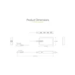 Dokavimo stotelė StarTech.com 5G3AGBB-USB-C-HUB, vaizdas 8