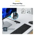 Šakotuvas StarTech.com H5A4A-USB-HUB-2, vaizdas 4