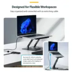 Šakotuvas StarTech.com H5A4A-USB-HUB-2, vaizdas 5