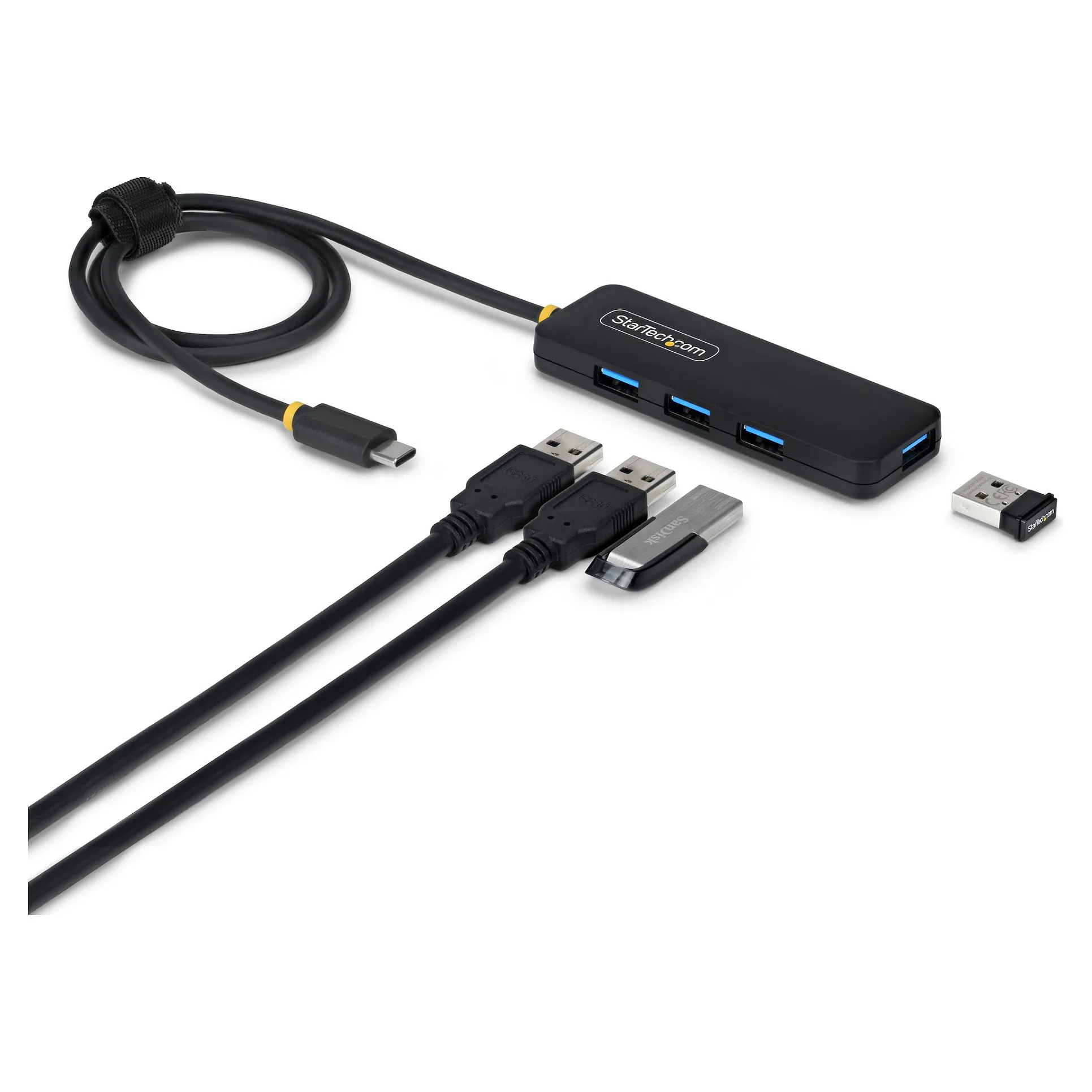 StarTech.com H5C4A-USB-HUB-2 interface hub Šakotuvas StarTech.com H5C4A-USB-HUB-2