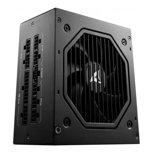 Maitinimo blokas Sharkoon 750WSharkoon Rebel P15 750 (1x 12-Pin High Power GPU, 4x PCIe, Kabelmanagement, 750 Watt)