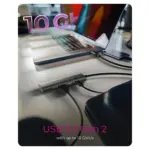 USB laidas ar adapteris ICY BOX IB-HUB1437-CPD, vaizdas 4